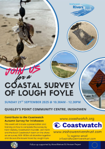 Promotional poster for an event organized by Coastwatch